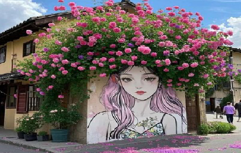 邵原怎么设计网红打卡墙绘