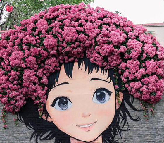 邵原墙体彩绘-网红墙打卡