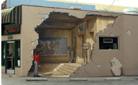 邵原判断手绘墙好坏的标准。