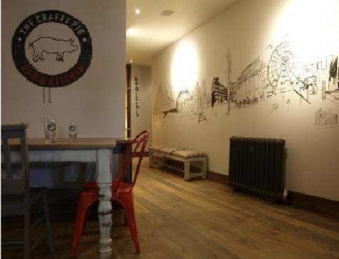 邵原教你判断手绘墙质量的好坏。