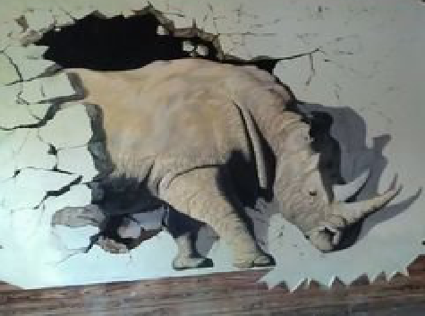 邵原在墙绘中，如何绘制3D效果？