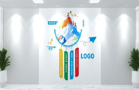 邵原公司企业形象墙的工艺材料有哪些？