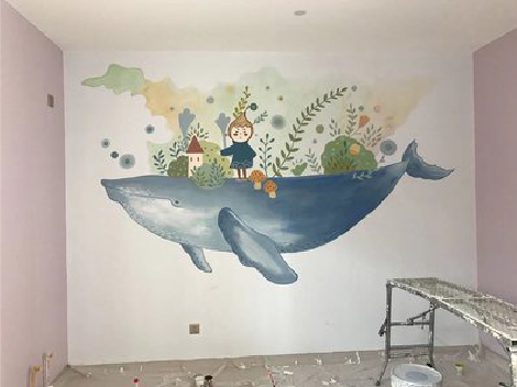 邵原手绘墙的特点及优势。