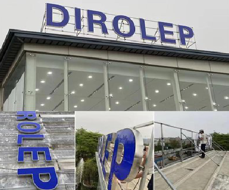 邵原楼顶发光字安装的注意事项。